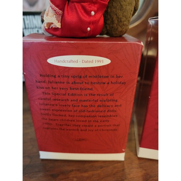 93' 94' 95' Special Edition Hallmark Teddy Ornaments - Picture 6 of 8